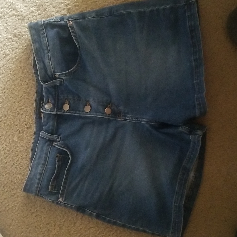 Lee Button fly denim shorts  Womens